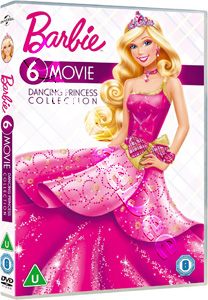 Barbie Dancing Princess Collection | Barbie in the 12 Dancing Princesses / Barbie as the Island Princess / Barbie in the Nutcracker / Barbie in the Pink Shoes / Barbie Fairytopia: Magic of the Rainbow / Barbie: The Princess & the Popstar   DVD